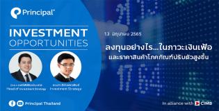 ลงทุนอย่างไร ในภาวะเงินเฟ้อและสินค้าโภคภัณฑ์ปรับตัวสูงขึ้น