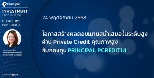 Principal Investment Opportunities