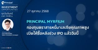 Principal Investment Opportunities